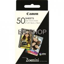 Canon Zoemini Zink Fotopapier 5x7,6cm 1x50